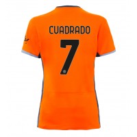 Inter Milan Juan Cuadrado #7 Tredjetrøje Dame 2023-24 Kortærmet